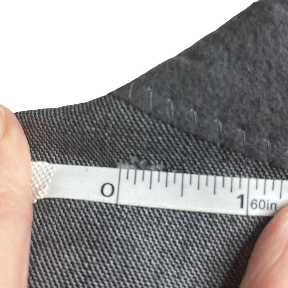 Ralph Lauren Size 42 R Sport Coat Blazer 100% Virgin Wool 2 Button Gray NEW FLAW